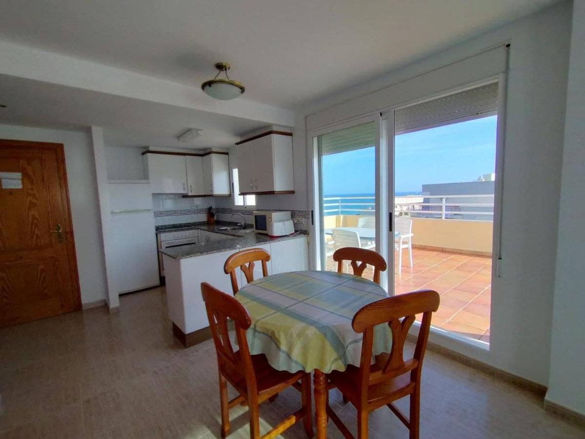Precioso Atico Con Aire Acondicionado Y Piscina Lägenhet Peñíscola Exteriör bild