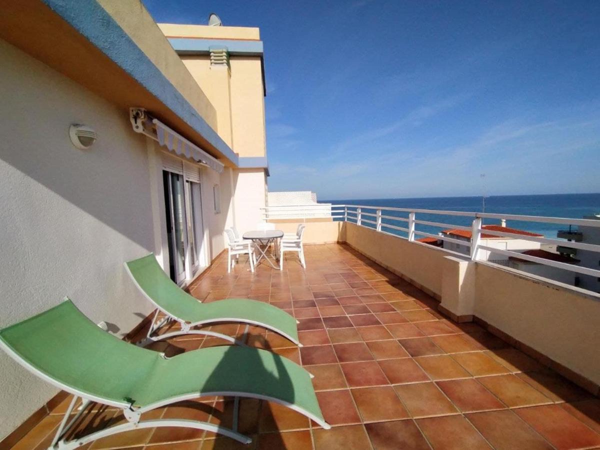 Precioso Atico Con Aire Acondicionado Y Piscina Lägenhet Peñíscola Exteriör bild