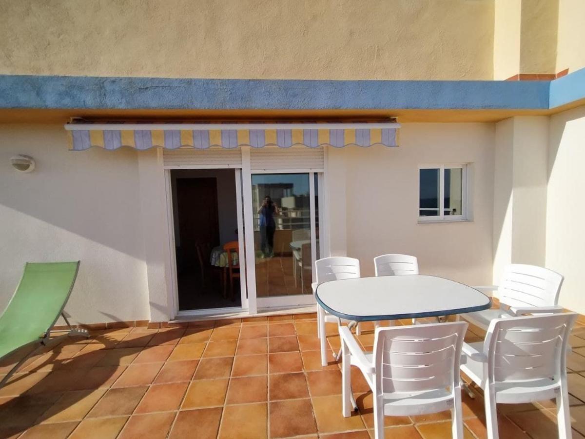 Precioso Atico Con Aire Acondicionado Y Piscina Lägenhet Peñíscola Exteriör bild
