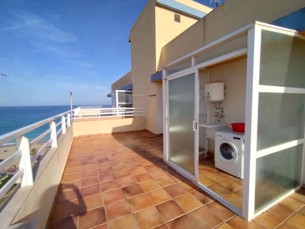 Precioso Atico Con Aire Acondicionado Y Piscina Lägenhet Peñíscola Exteriör bild