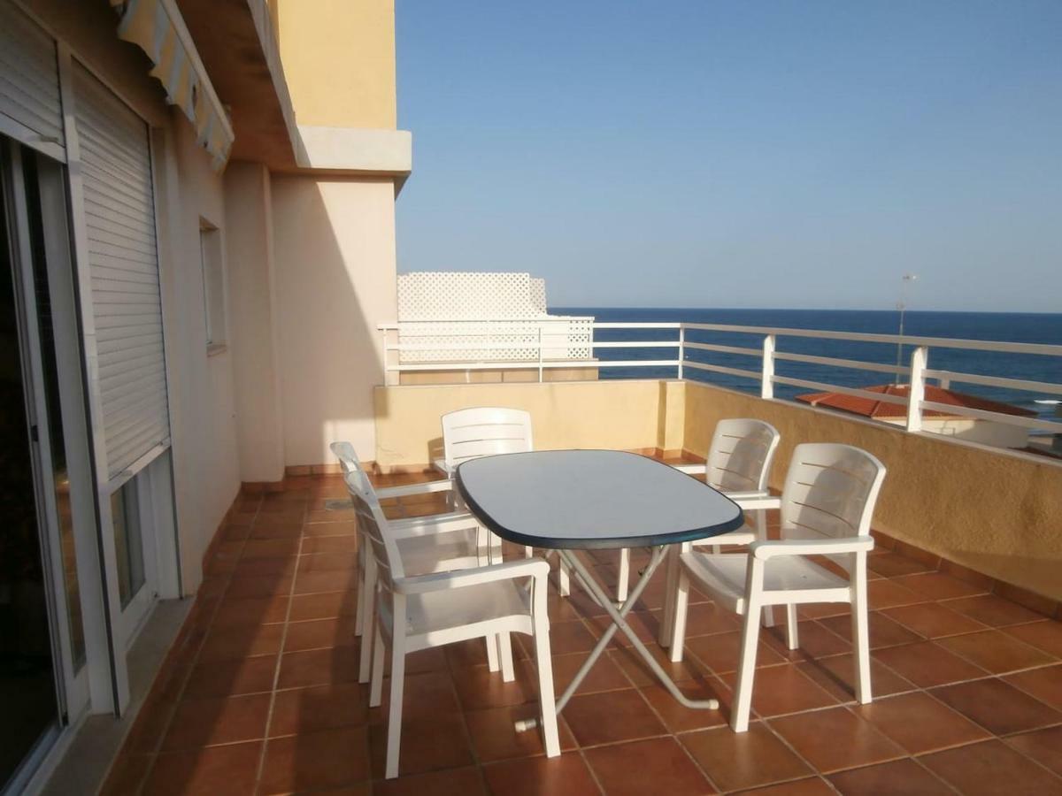 Precioso Atico Con Aire Acondicionado Y Piscina Lägenhet Peñíscola Exteriör bild