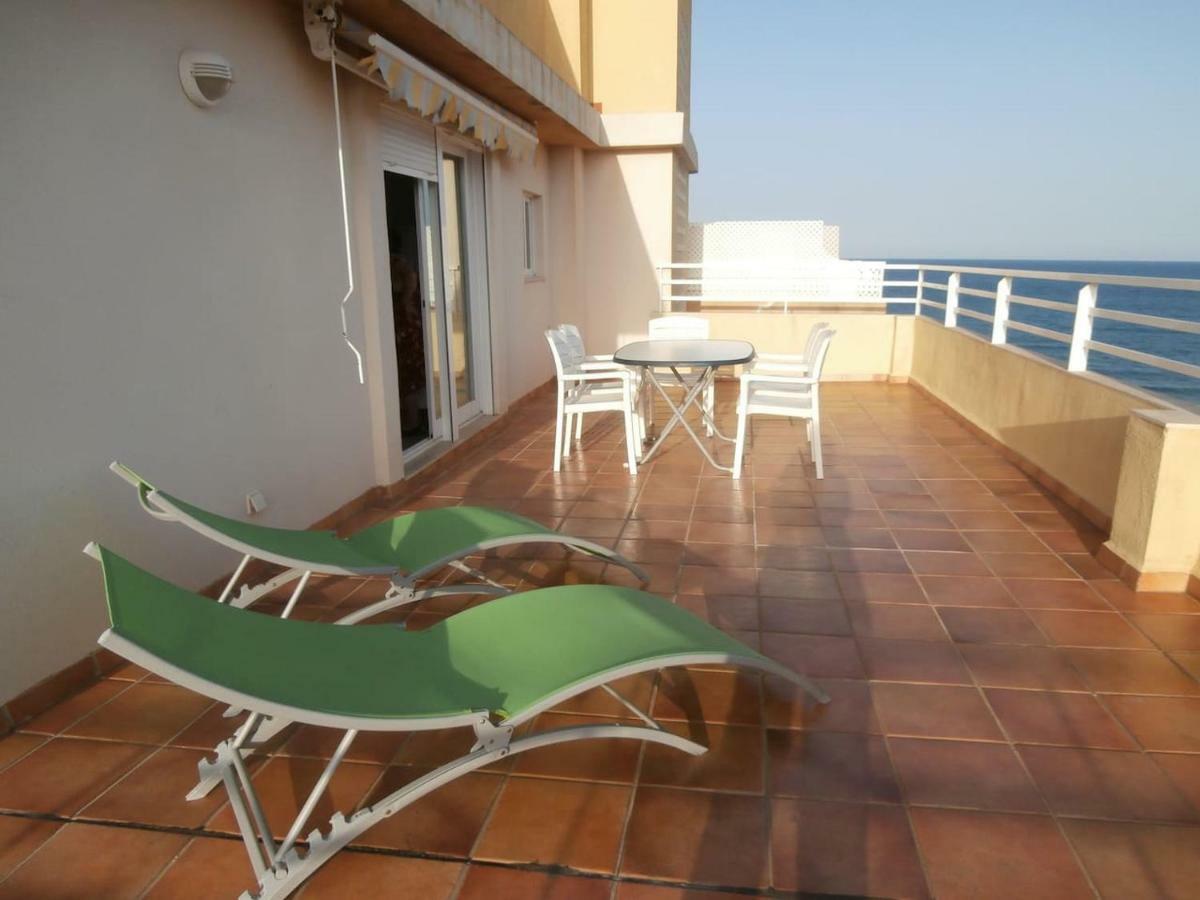 Precioso Atico Con Aire Acondicionado Y Piscina Lägenhet Peñíscola Exteriör bild
